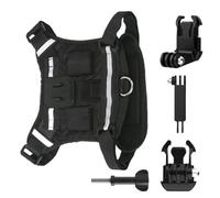 Dog Harness for Action Camera | Adjustable with Mounting Base, Dog Action Camera Harness - for Small Medium Large Puppy Walking Training Travel Sports