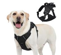 Dog Harness for Large Sized Dogs, No Pull Dog Vest with Easy Control Handle, Reflective Adjustable Dog Training Harness, Oxford Soft Padded Vest for Dogs