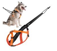 Dog Harness for Pulling, Reflective Large Dog Harness, Comfortable Adjustable Strap for Walking, Sports, Training, Sledging, Outdoor Activities