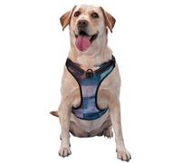 Dog Harness for Small Medium Large Dogs, Reflective & Adjustable with Quick Release Buckles fragmentation