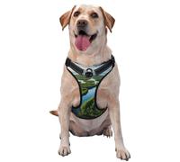 Dog Harness for Small Medium Large Dogs, Reflective & Adjustable with Quick Release Buckles Mangrove