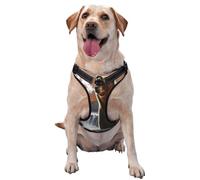 Dog Harness for Small Medium Large Dogs, Reflective & Adjustable with Quick Release Buckles The Bear by The River