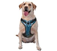 Dog Harness for Small Medium Large Dogs, Reflective & Adjustable with Quick Release Buckles Towering Mountain Peaks
