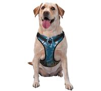 Dog Harness for Small Medium Large Dogs, Reflective & Adjustable with Quick Release Buckles Towering mountain peaks