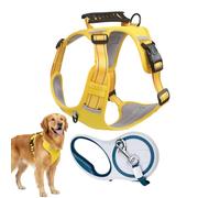 Dog Harness for Walks - Comfortable Harness with Adjustable Chest Strap & Safety Clasp, Dog Chest Harness, for Family Friends and Pets Outdoors, Garden and Yard for Small