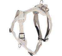 Dog Harness Lago White & Black XL 53-86cm 65-105cm 25mm