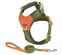 Dog Harness Large For Small Dogs Without Pull With Leash Adjustable Clip Comfortable And Secure Clip