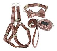 Dog harness， Leash Set Dog Harness And Adjustable Nylon Collar For Small Medium Dogs Pet Products Walking A M(E,S)