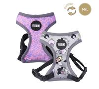 CERDÁ Dog Harness – LIFE'S LITTLE MOMENTS Disney Villans M-L Multicoloured – Official Disney License