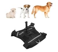 Dog Harness Mount for Camera, Soft and Adjustable Chest Mount Harness Chesty Strap for insta360 for 0SM0 for Xiaoyi for Mountain Dog for Mijia Action Cameras