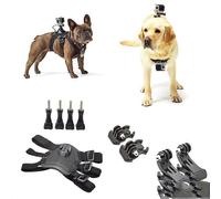 Dog Harness Mount For Gopro, Suitable For Small Medium Large Dog,sGoPro accessories, pet camera strap, dog strap tan
