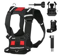 Dog Harness Mount - Soft Adjustable Pet Vest With Mounting Base | Small & Large Dog Chest Harness, Adjustable Pet Vest With Mount, Filming Harness For Secure Back Fixation