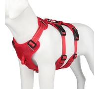 Dog Harness No Pull Dog Harness Adjustable Highly Reflective at Night Pet Chest Harness Easy Control Medium Large Dog Harness