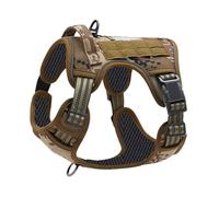 Dog Harness - No Pull Harness, Training Vest | Adjustable Collar with Reflective Safety Straps, Outdoor Walking Gear Running Rescue Vest, Comfortable Control for Hunting Tasks and Daily