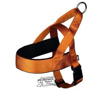 Dog Harness Padded front Comfort LARGE 60-76CM/40mm Copper Orange Norwegian
