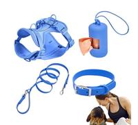 Dog Harness Set for Small Dogs, Dog Harness Set for Medium Dogs - Dog Collar Harness Lead Set, Multifunctional Lead Set for Medium Size, Easy to Foot, for Everyday Use