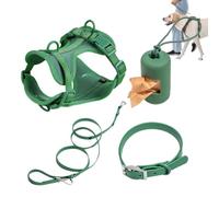 Dog Harness Set, Harness Set for Small Dogs | Dog Harness with Leash, Safety Collar, Adjustable with Dice Bag Holder
