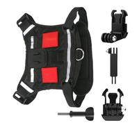 Dog Harness,Soft Adjustable Dog Vest Mount | Pet Chest And Back Fixation With Mounting Base, Small Animal Accessories For Adventures, Daily Walks, Training