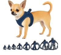 Flamingo Dog Harness Step&Go Bento Dark blue XXS 22-23cm 24-25cm