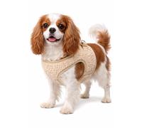 Flamingo Dog Harness Step&Go Pookie Beige S 30-35cm 37-40cm