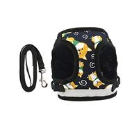 Dog Harness Strap Hamster Carrier Cage Straw Hat for Dogs Outdoor Vest No Dog Harness Reflective Vest for Dogs Safely Ou (A M)