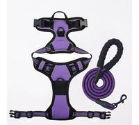 Dog Harness True love No-Pull Adjustable Red Brown Purple S M L XL