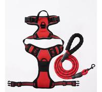 Dog Harness True love No-Pull Adjustable Red Brown Purple S M L XL