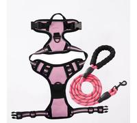 Dog Harness True love No-Pull Adjustable Red Brown Purple S M L XL