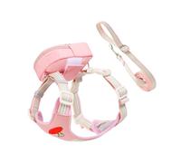 Dog Harness, With Bag And Leashes, M/L/XL, Anti-Dropping Reflective Lines, Breathable Mesh, Comfortable Adjustable Fit, For Dogs Outdoor Walking Shopping