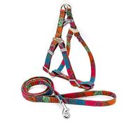dog harness, With Lead Dog Harness Set Leash Puppy Cat Breathable Vest Sets Accessories For F M(F,M)