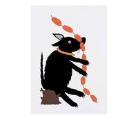 'Dog Has Stolen Sausages' Temporary Tattoo - Water Resistant, Skin-Safe, Non-Toxic Transfer (TO00084225)