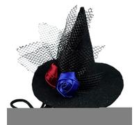 Dog Hat, Cat Costume, Witch Hat, Adjustable Costume Accessory for Animals at Festive Events, Costume Parties and Family Celebrations