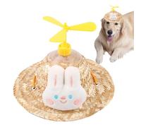 Dog Hat - Cute Dog Fabric Beanies | Handmade Mexican Party Photography Prop | Adjustable Puppy Sun Caps Funny