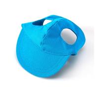 Dog Hat,Dog Baseball Cap 2pcs Pet Go Out Visor Hat Fashion Dog Hat Decoration Photo Puppy Hat Dogs Costume(Sky blue,Samll)