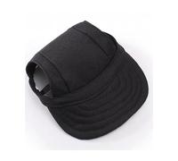 Dog Hat,Dog Baseball Cap 3Pcs Pet Hat Dog Baseball Summer Canvas Cap Only For Small Outdoor Accessories Hiking Sports(I Black,M)