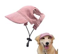 Dog Hat, Dog Baseball Cap, Sun Protection for Dogs with Short Fur Like French Bulldogs or Pugs, Adjustable XL Outdoor Baseball Cap for Hiking, Picnics, and Casual Walks, Breathable Visor Cap for Puppy