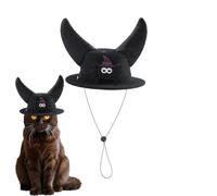 Dog Hat for Small Dogs Adjustable Halloween Costume Headdress with | Cat Halloween Hat for Theatre Performances Festival Celebrations Stage Shows Masquerades Holiday Parties Cosplay