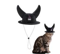 Dog Hat - Hat with Horns | Adjustable Accessory for Costume Cosplay Theatre Performance Family Meetings Parties Festivals Holidays and Celebrations