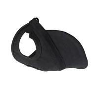 Dog Hat, Lightweight Puppy Sun Hat, Breathable Animal Cap, Adjustable Fashionable Pet Headwear for Hot, Sunny Days, Travel, Beach, Park and Hiking, Black, 5.91 Inches