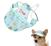 Dog Hat,Summer Dog Sun Hat Baseball Cap with Ear Holes for Puppy Small Medium Dogs Cats