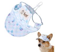 Dog Hat,Summer Dog Sun Hat Baseball Cap with Ear Holes for Puppy Small Medium Dogs Cats