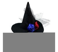 Dog Hat | Witch Hat for Dogs - Adjustable Costume Accessory for Show, Festival, Celebration, Family Meeting, Masquerade, Theatrical Performance, Party