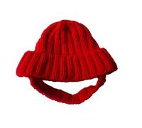 Dog Hats: Knitted Head Wrap for the Cold Season, Flexible Fit Trapper Design, Lightweight Insulated Construction | Stylish Thermal Clothing That Provides Comfort to the Dog