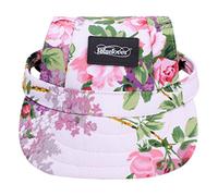 Dog Hats Summer Pet Baseball Caps Small Cat Visor Sports Hat for Outdoors Puppy Ear Holes Sun Hat Outfit Elastic Neck Strap Poodles Beagles Boston French Bulldog/Miniature Schnauzer/Pug M