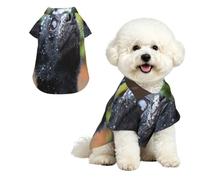 Dog Hawaiian Shirt Summer - Cute Tropical Pet Clothes For Small Dogs Cats - Lightweight Beach Outfit The Longing Of Dogs