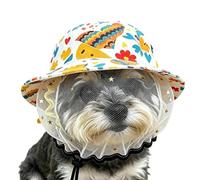 Dog Head Cover - Soft Adjustable Anti Scavenging Guard, Puppy Muzzle Safety Protector | Comfortable Pet Head Cover To Prevent Eating Unsafe Items For Small Medium Dogs Indoor Outdoor Garden Hiking
