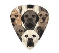 Dog Head Guitar Plectrums, 12 Pcs Lightweight Guitar Plectrums, 0.46mm/0.71mm/0.96mm Thickness For Acoustic Guitar Acoustic Electric Guitar Ukulele Bass