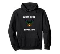 Dog Head Portrait Animal Lover Pet Owner Style Pullover Hoodie