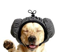 Dog Head Wrap - Noise Cancelling Adjustable Pet Scarf | Noise Protection,for Vet Visit Travel Walking Bath Shower Grooming Thunderstorm Outdoor