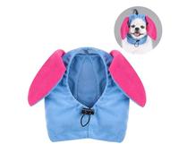 Dog Headdress - Blue Donkey Shape, Suitable for Small and Medium-sized Dogs Such As French Bulldogs, Available in S/M/L Sizes (M)